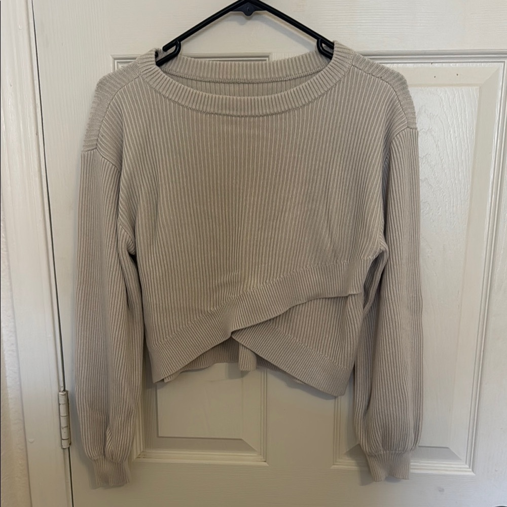 Lululemon Reversible Crossover Sweater
